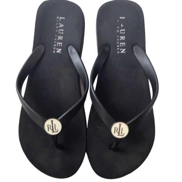 Lauren Ralph Lauren Shoes - LAUREN Ralph Lauren Elissa 2 Thong Flip Flop Sandal Shoe -